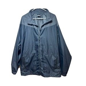 Nike Golf Storm Fit Windbreaker Jacket Full Zip Men's Size XXL Black Gray